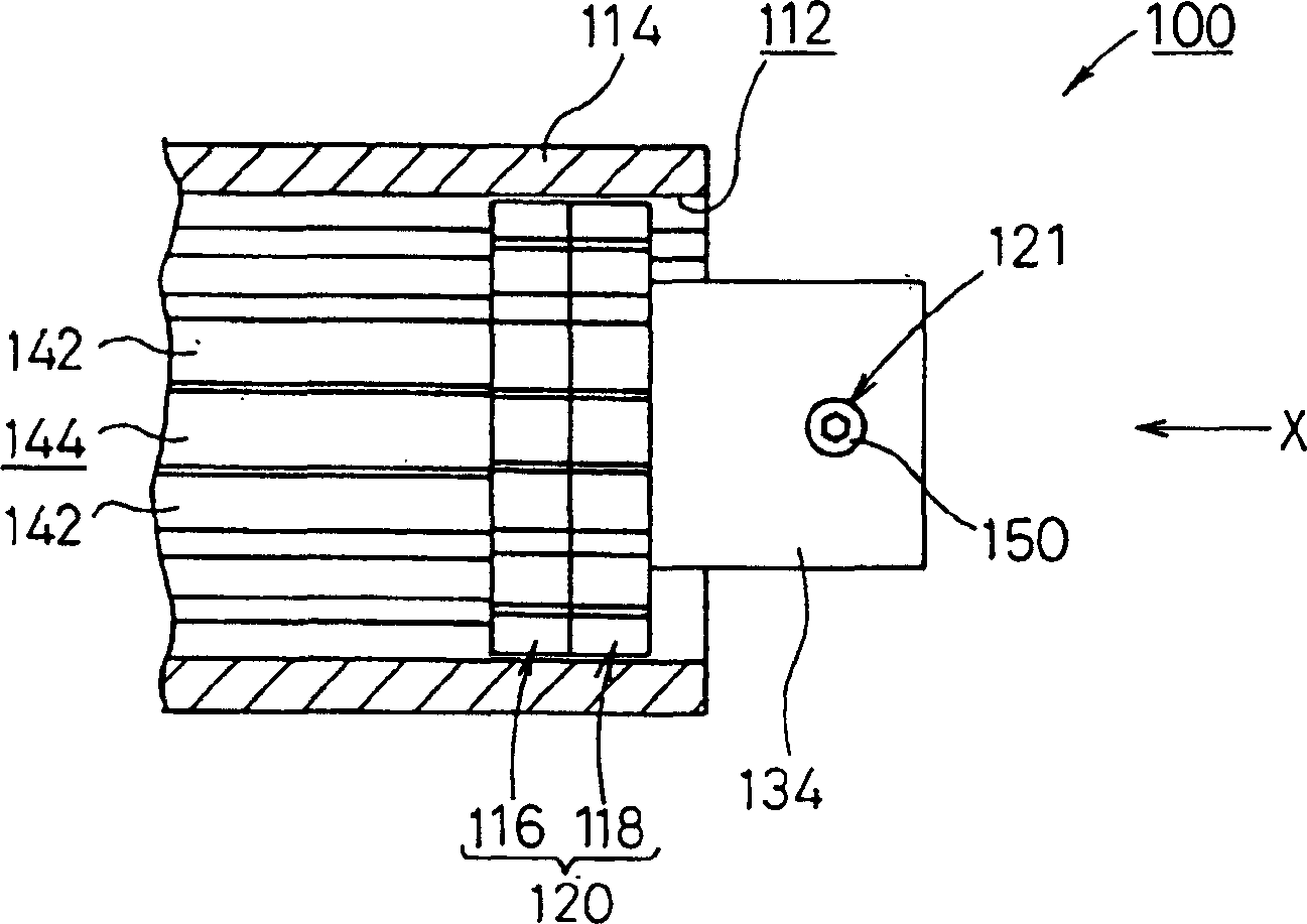 Rotation stop device