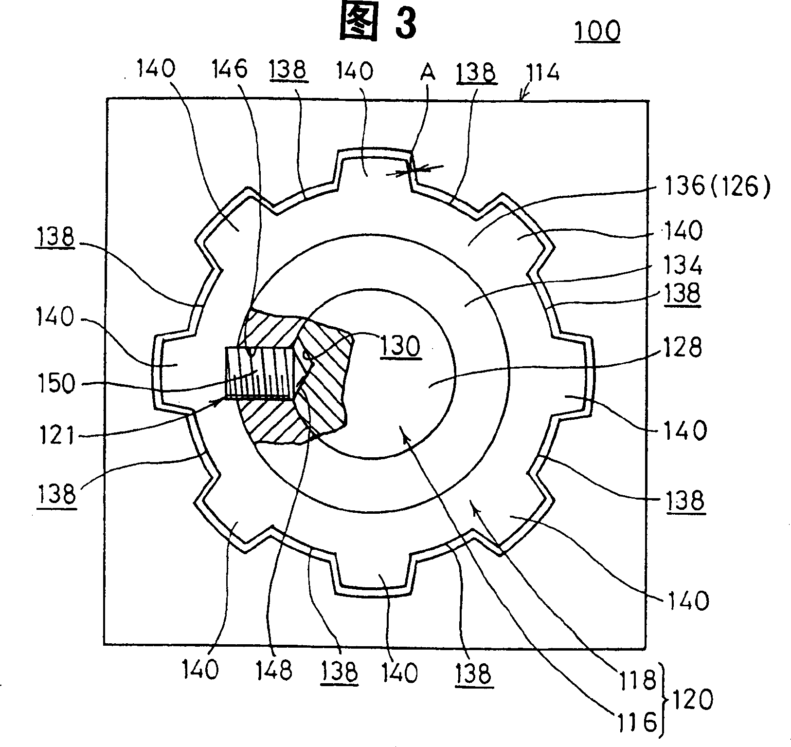 Rotation stop device