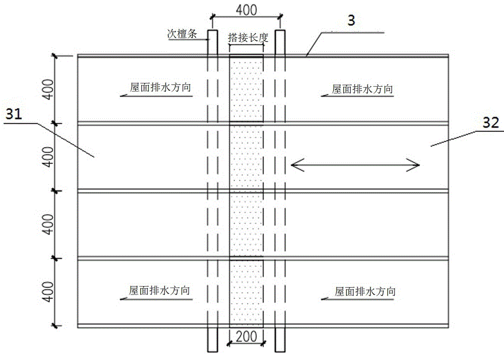 Standing seam roof having deformation resisting capability and installing process thereof