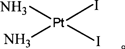 Novel method for synthesizing antineoplastic medicament carboplatin