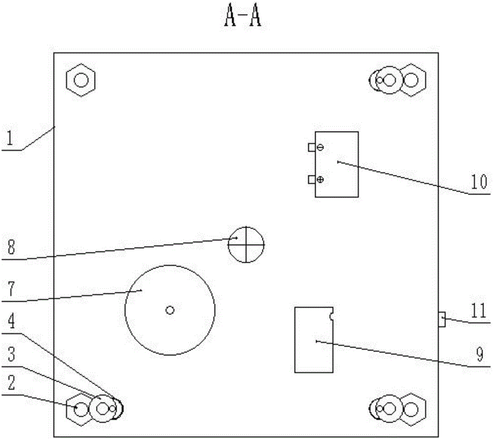 Electronic balance base