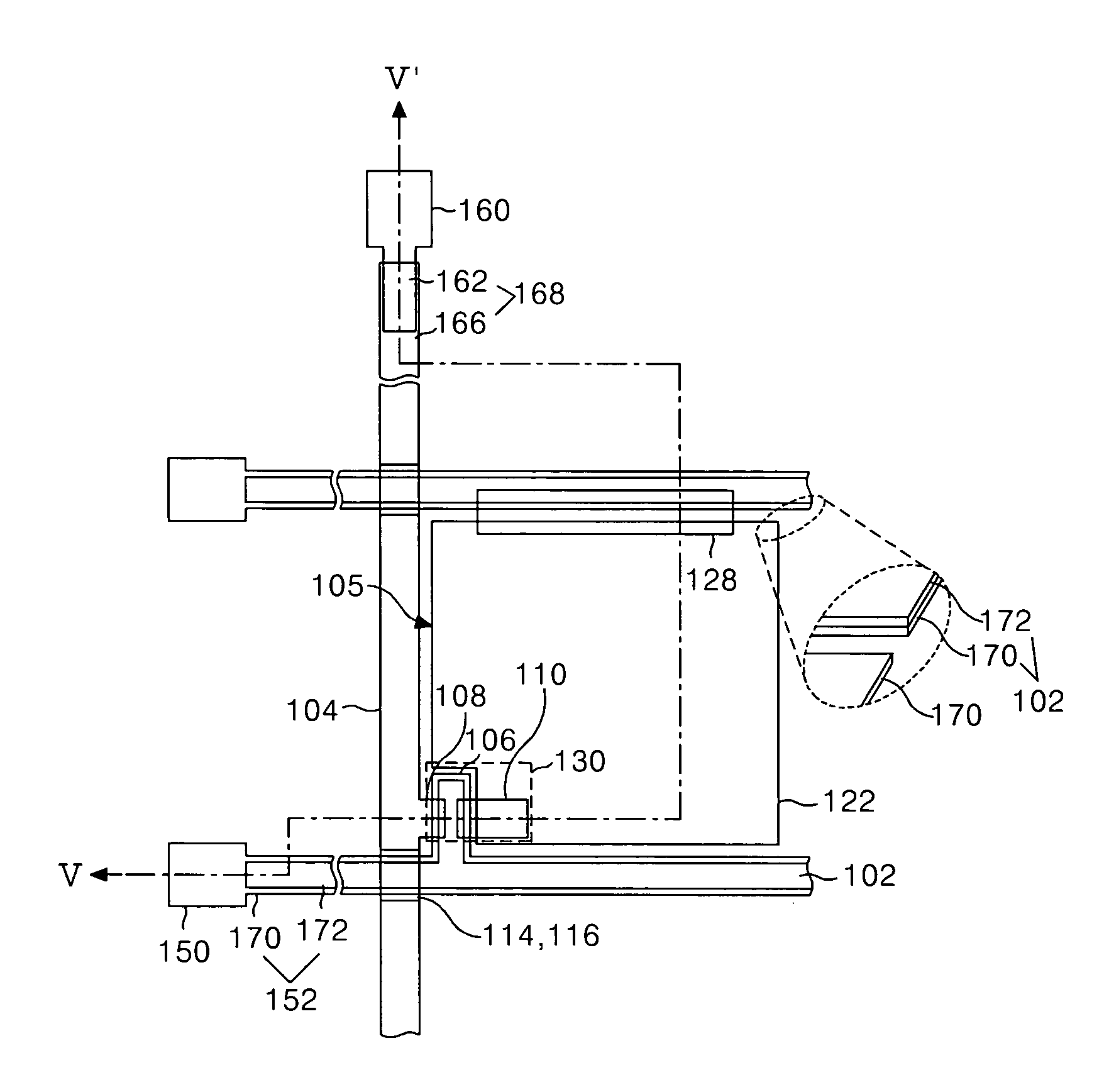 Liquid crystal display panel device and method of fabricating the same