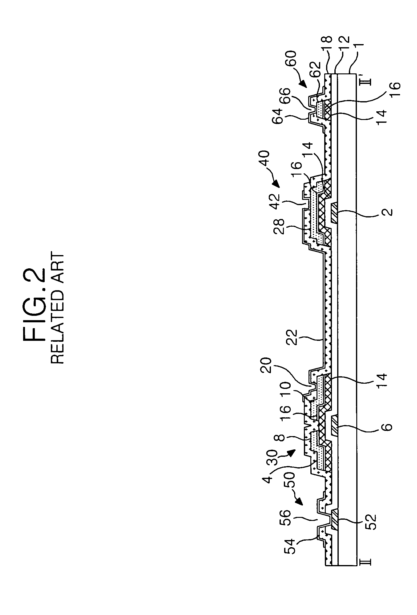 Liquid crystal display panel device and method of fabricating the same