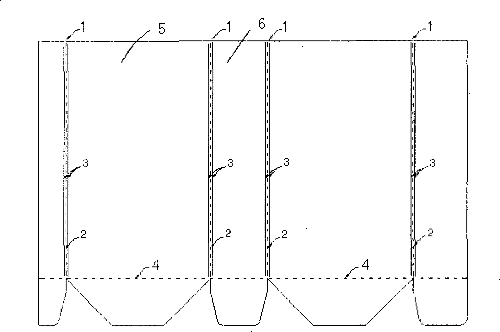 Parchment paper cigarette packing box and manufacturing method thereof