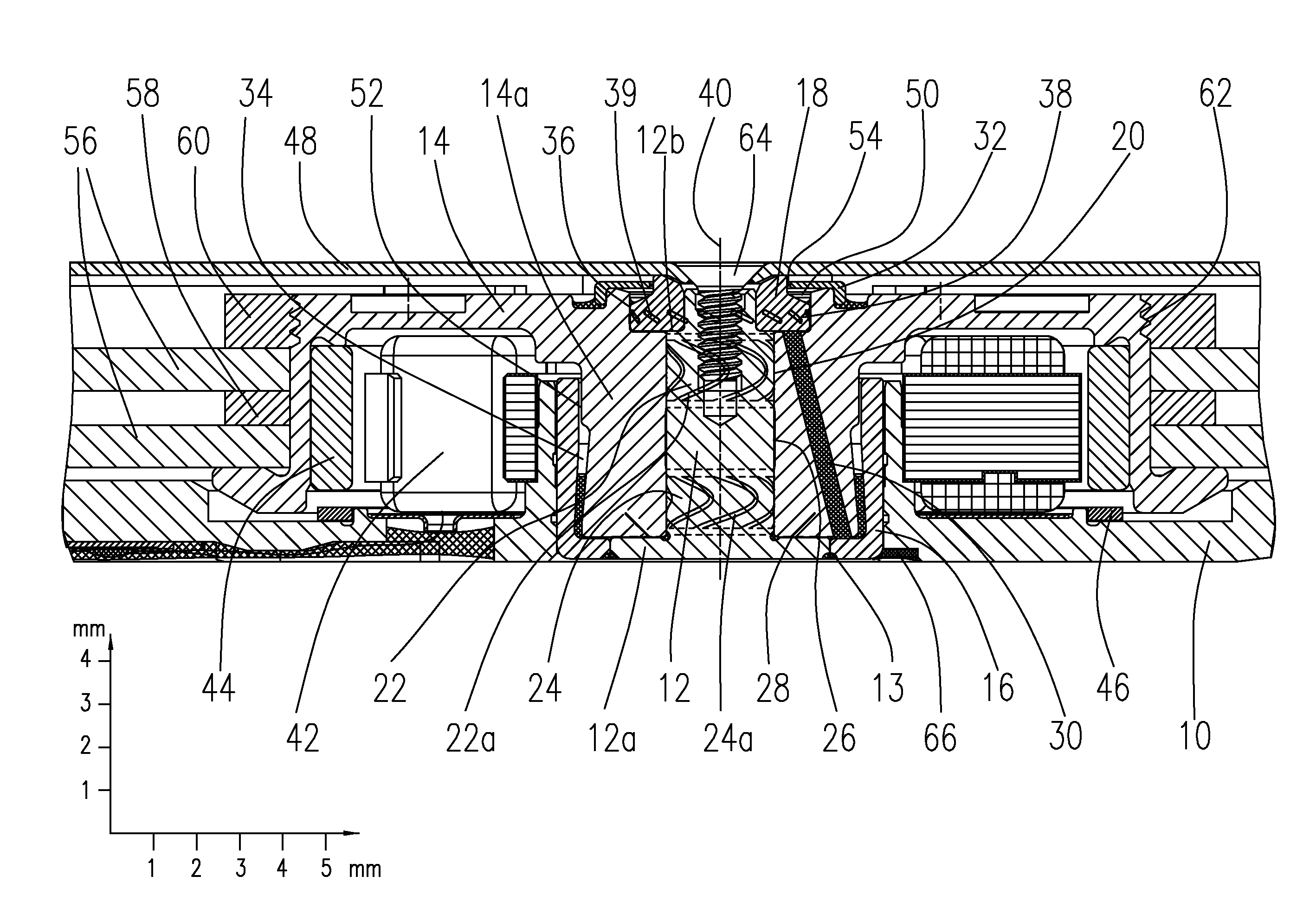 Spindle motor having a low overall height