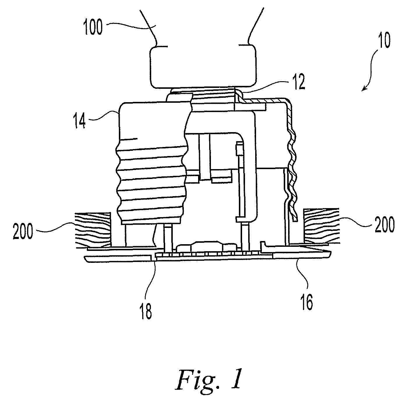 Residential flat plate concealed sprinkler