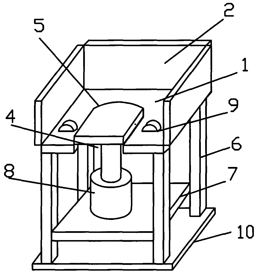 Nursing bed for facilitating defecation