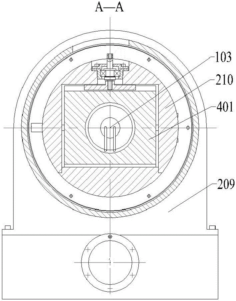 A helical milling device