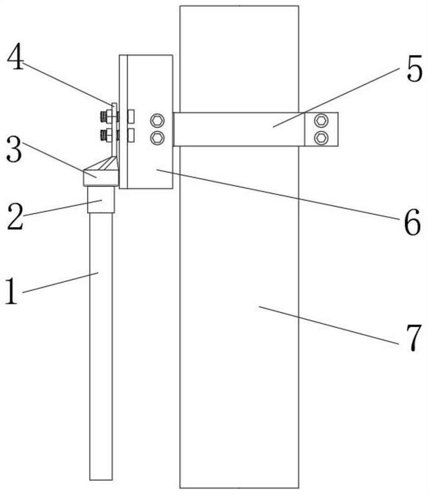 Superconducting lightning protection structure and assembly method thereof