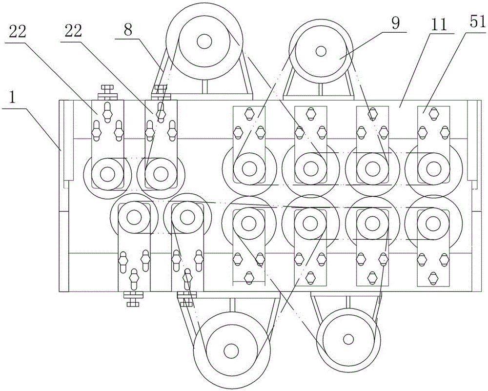 Electrolytic manganese cathode plate leveling and polishing machine