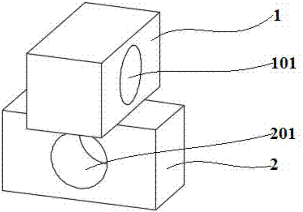 Scaffold on basis of construction assembling and disassembling convenience