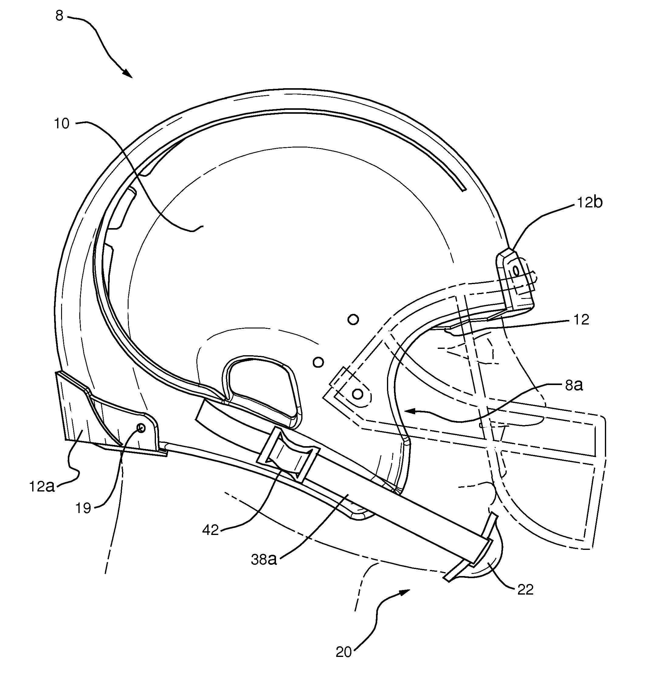 Chinstrap assembly