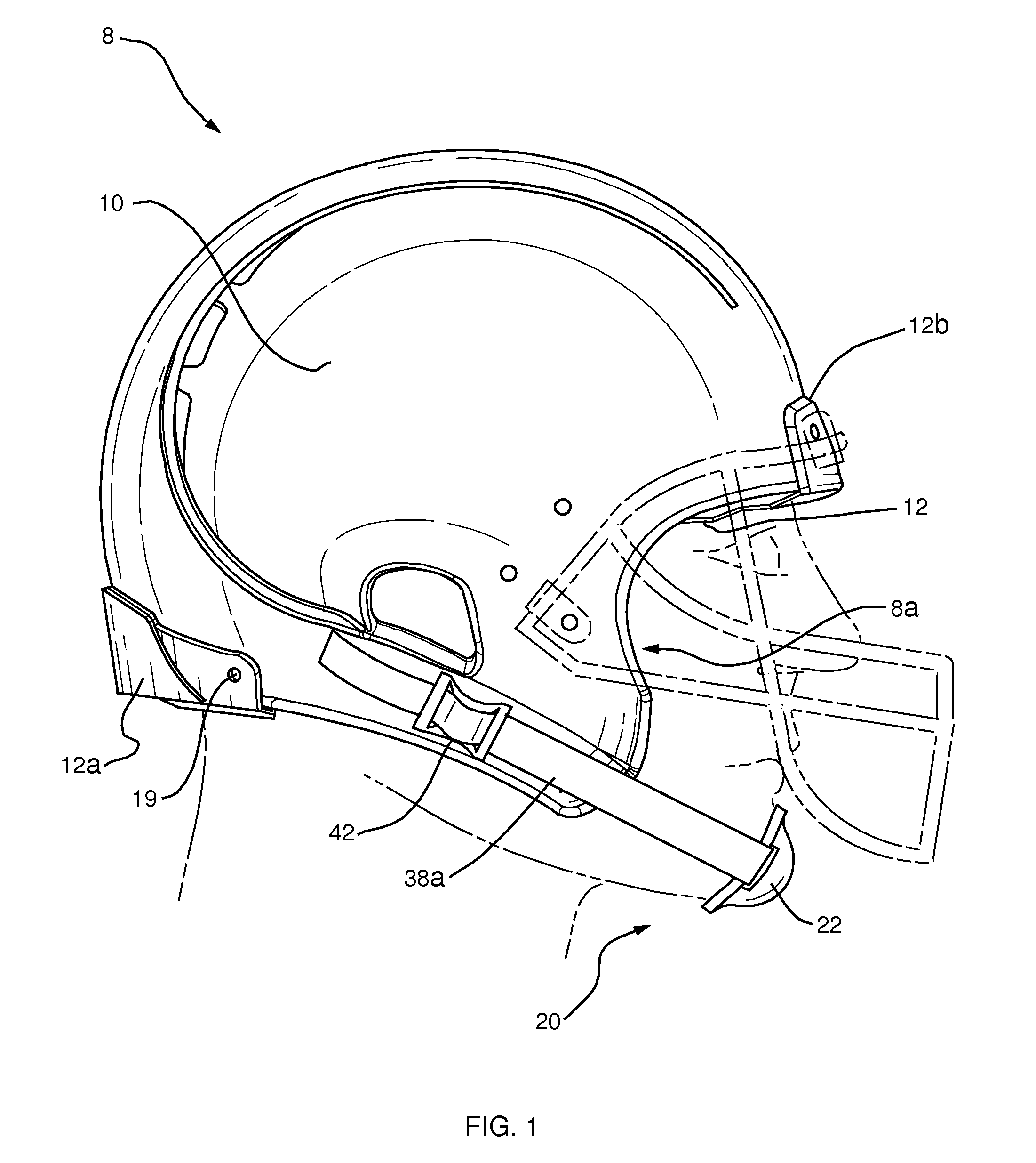 Chinstrap assembly