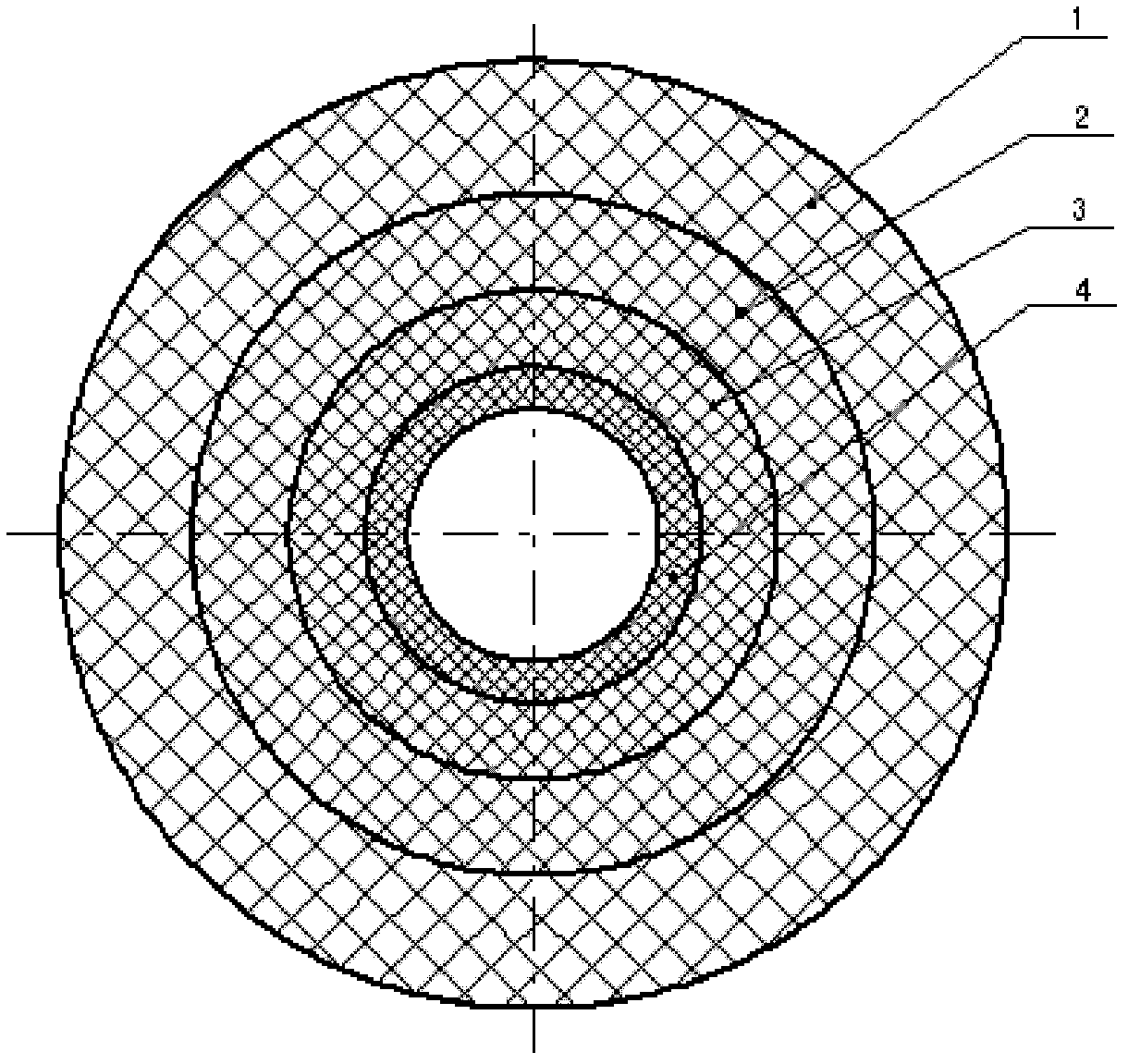 Multi-gradient superfine compound filter element and manufacturing method thereof