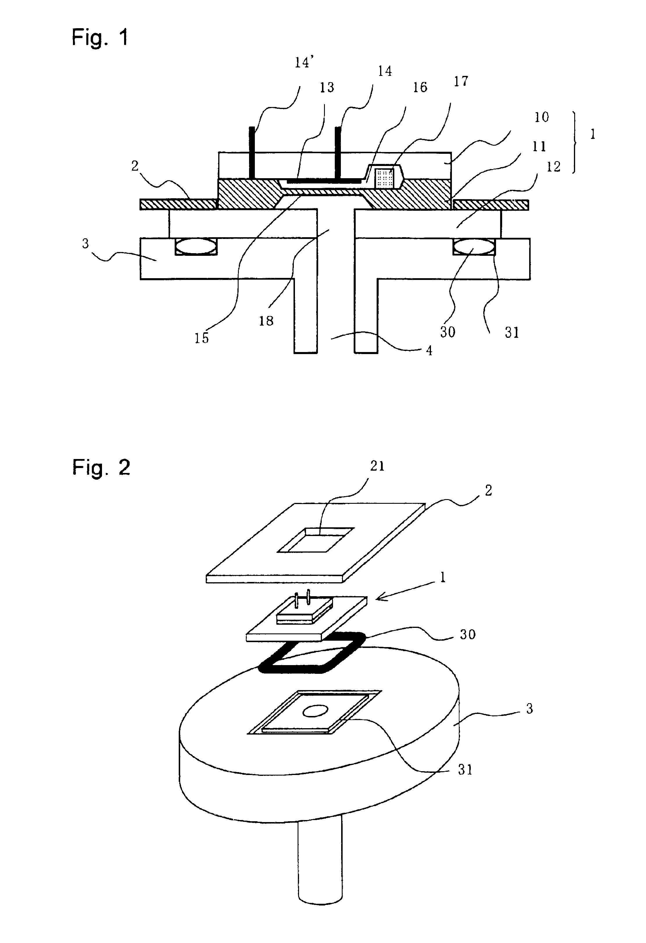 Capacitive pressure sensor