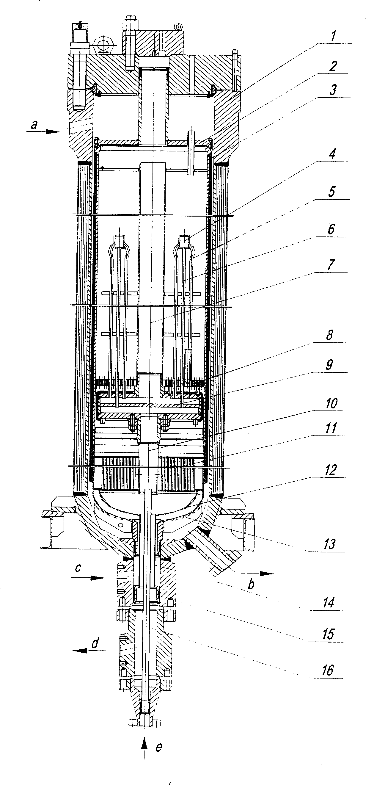 Externally heated medium and high pressure process and apparatus for synthesizing material ammonia with methanol and methane