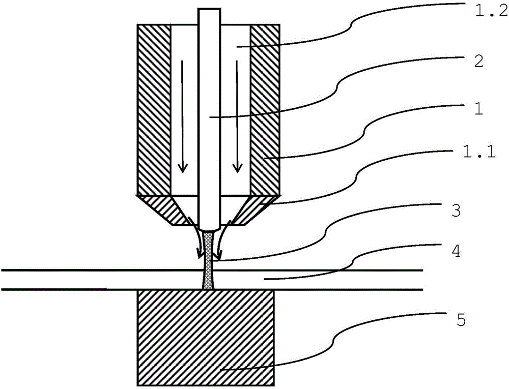 Method and device for plasma drilling of tipping paper