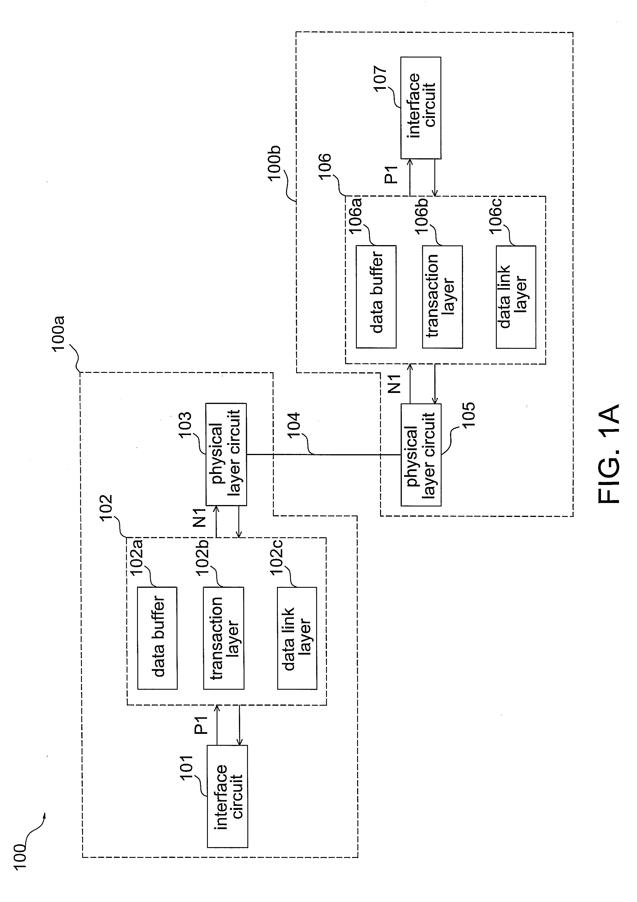 Transmission device and data extended transmission method