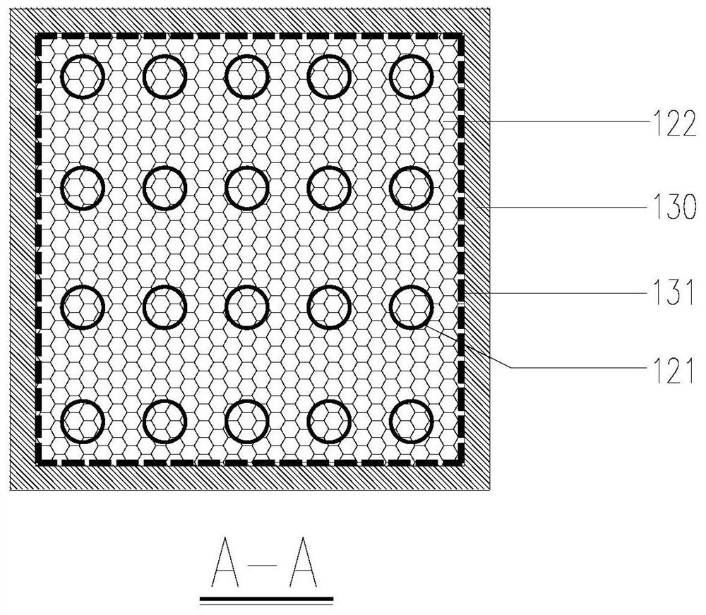 Support integrating horizontal vibration isolation and vertical vibration isolation and application structure