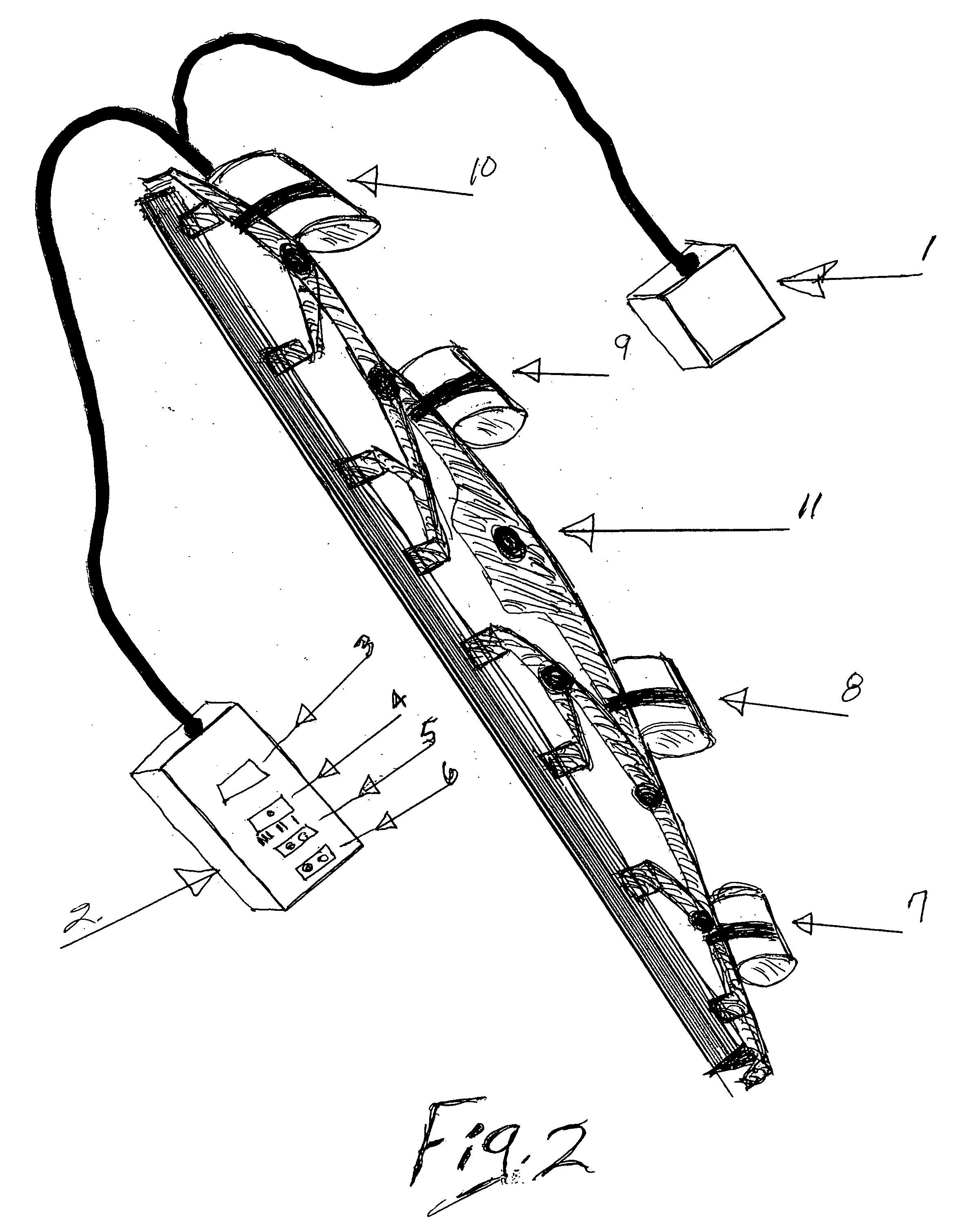 Vibrating wiper blade