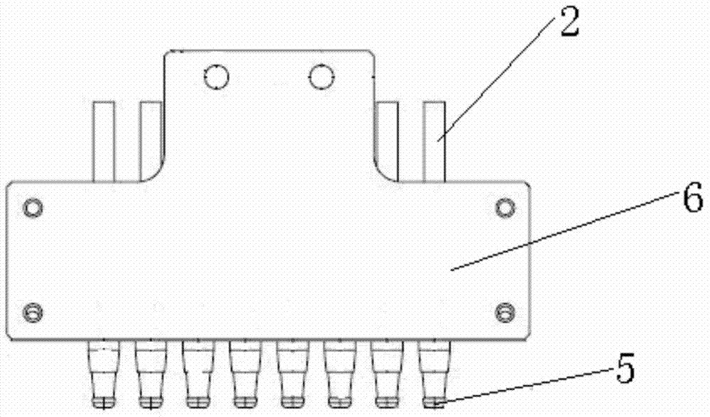 Liquid moving gun inserting device for biologic molecule purification and separation