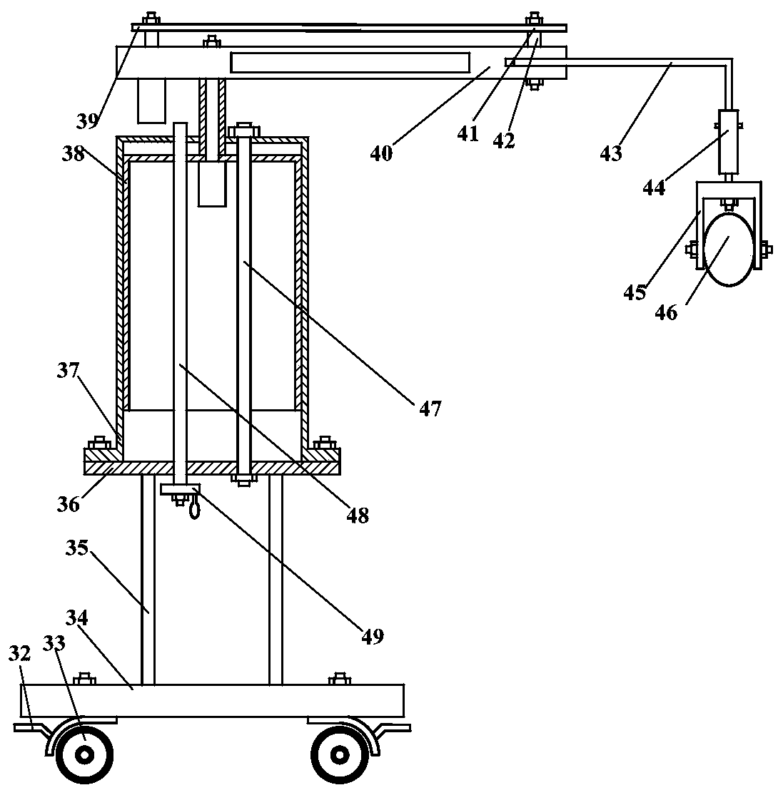 High-efficiency enema instrument based on underactuated manipulator