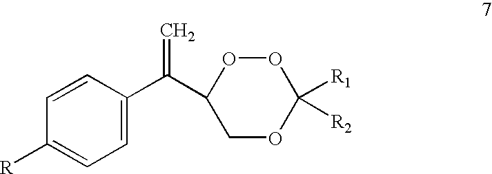 Substituted 1,2,4-trioxanes useful as antimalarial agents and a process for the preparation thereof