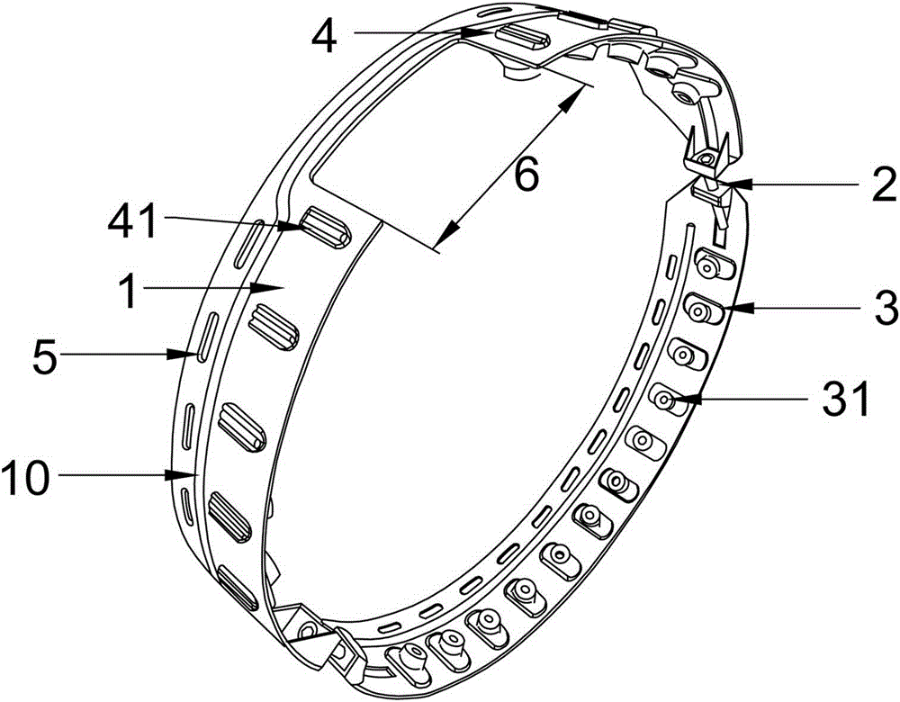 Emergency safety device for car tire explosion