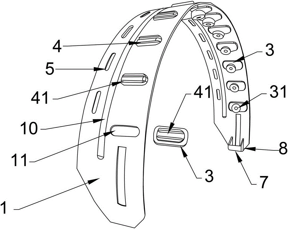 Emergency safety device for car tire explosion