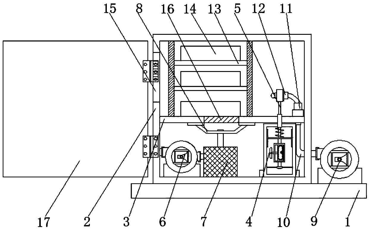 A power distribution box with high heat dissipation performance