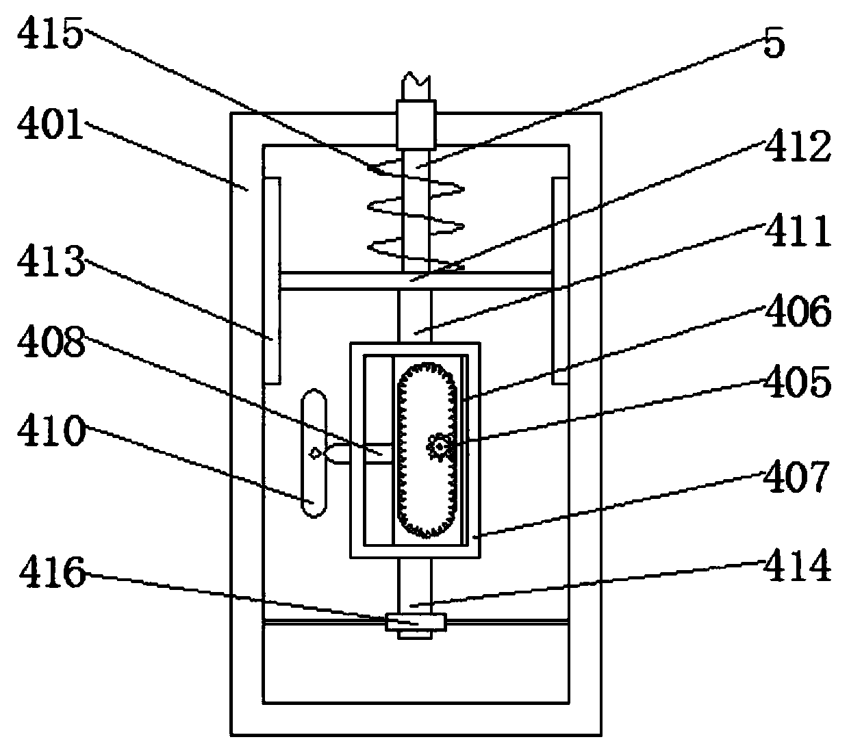 A power distribution box with high heat dissipation performance