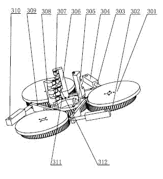 Device for forming metal carrier