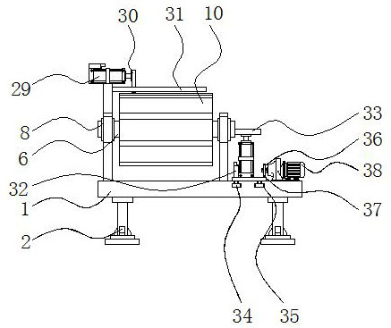 Anti-deviation automatic packaging device with disinfection structure