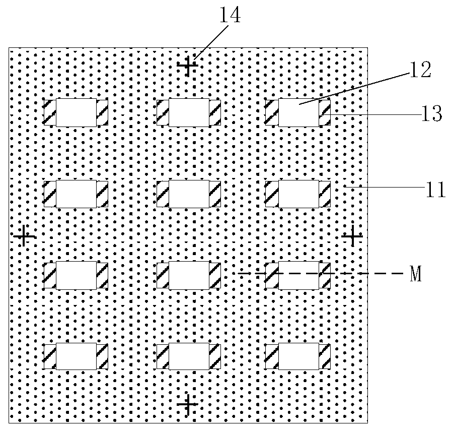 Huge transfer printing head, transfer printing device and transfer method of light emitting diode chip