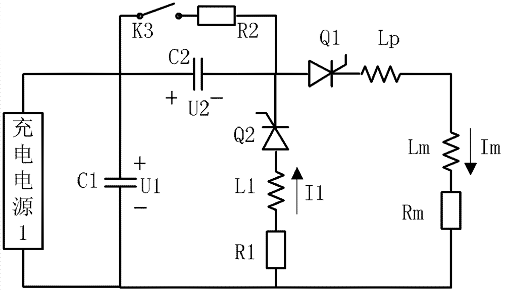 High-voltage and high-power repetitive pulse power supply