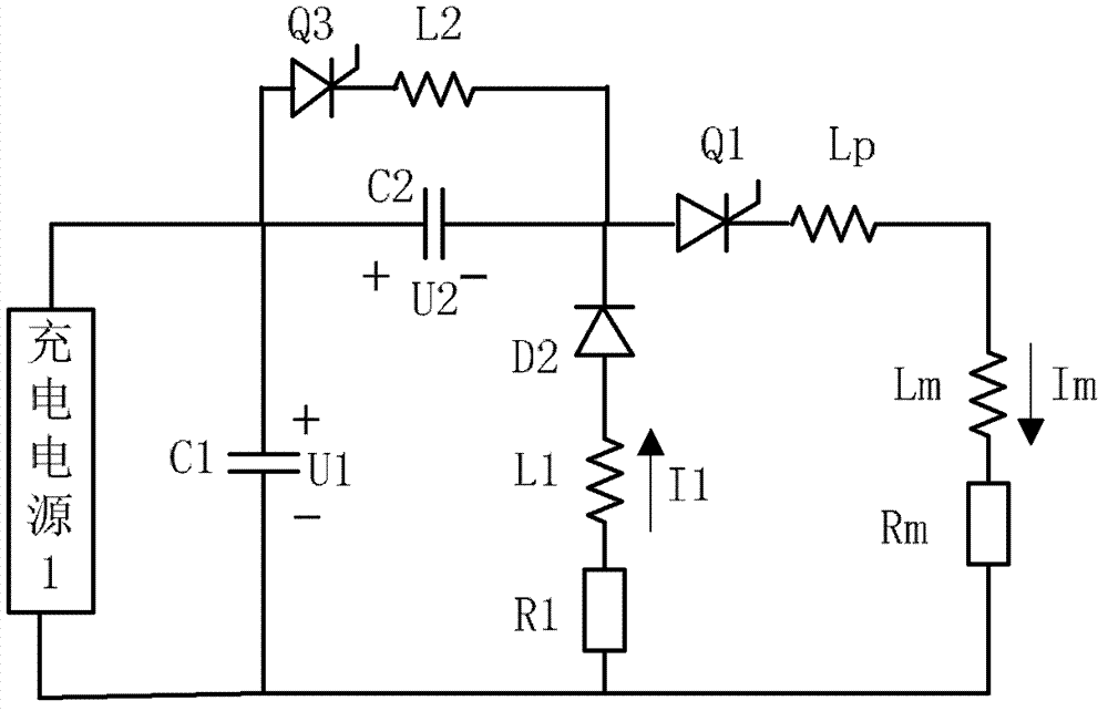 High-voltage and high-power repetitive pulse power supply