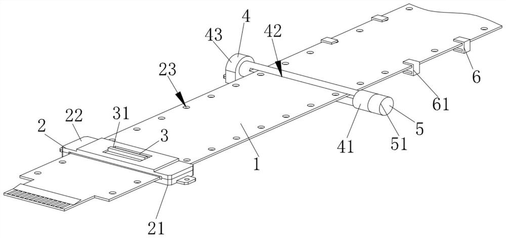 Composite flexible circuit board for capacitive touch screen