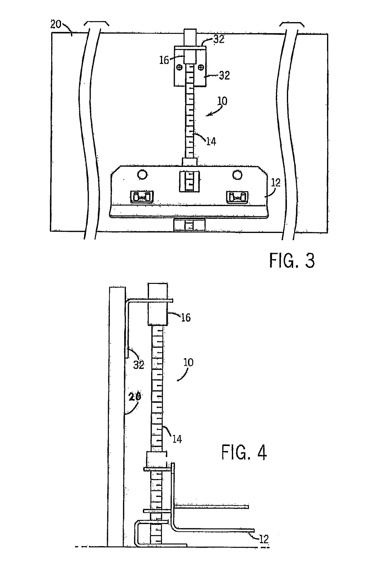 Adjustable temporary casket