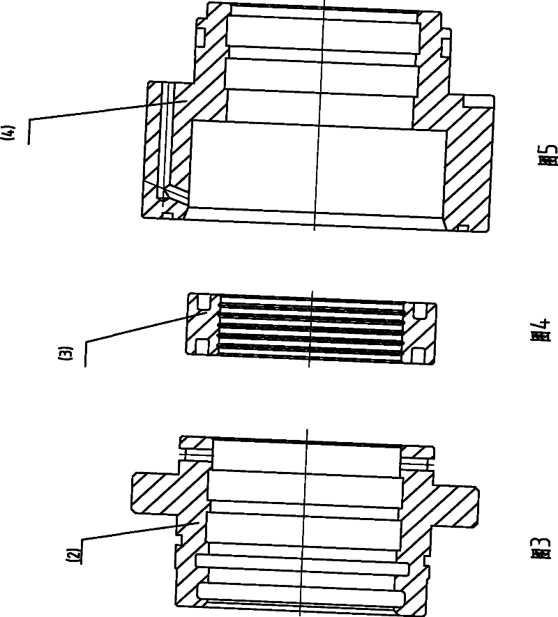 Floating guiding hydraulic cylinder