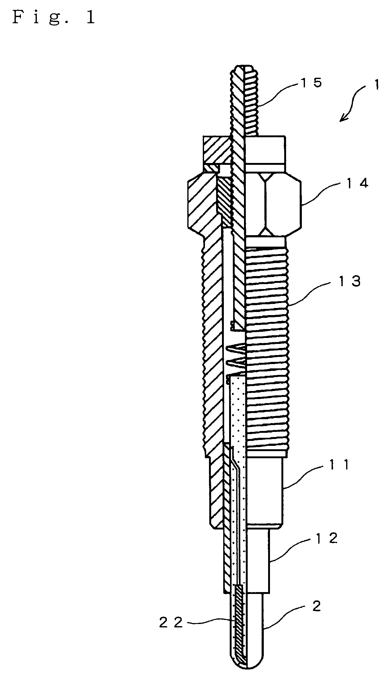 Ceramic heater and glow plug having the same