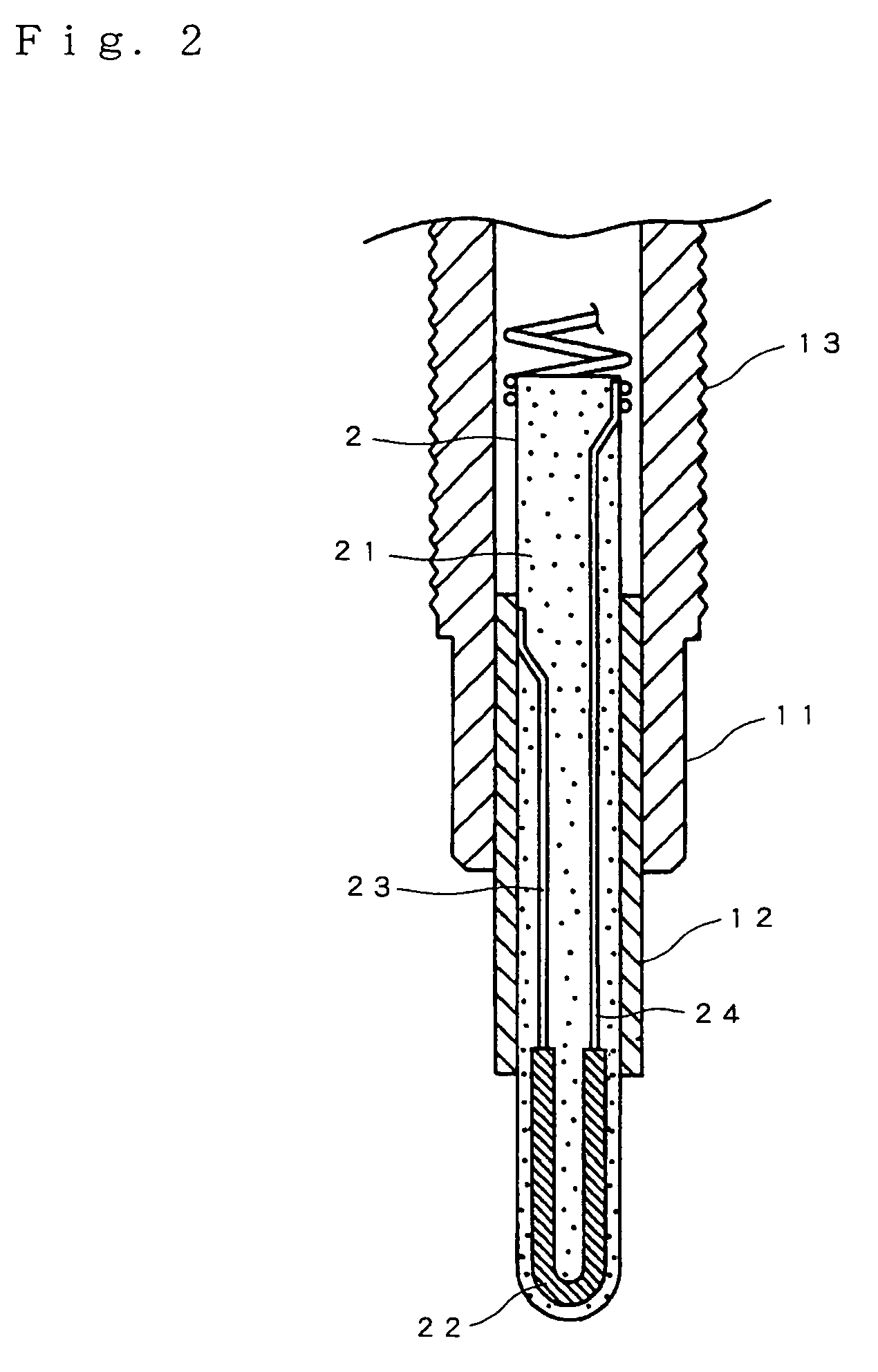 Ceramic heater and glow plug having the same