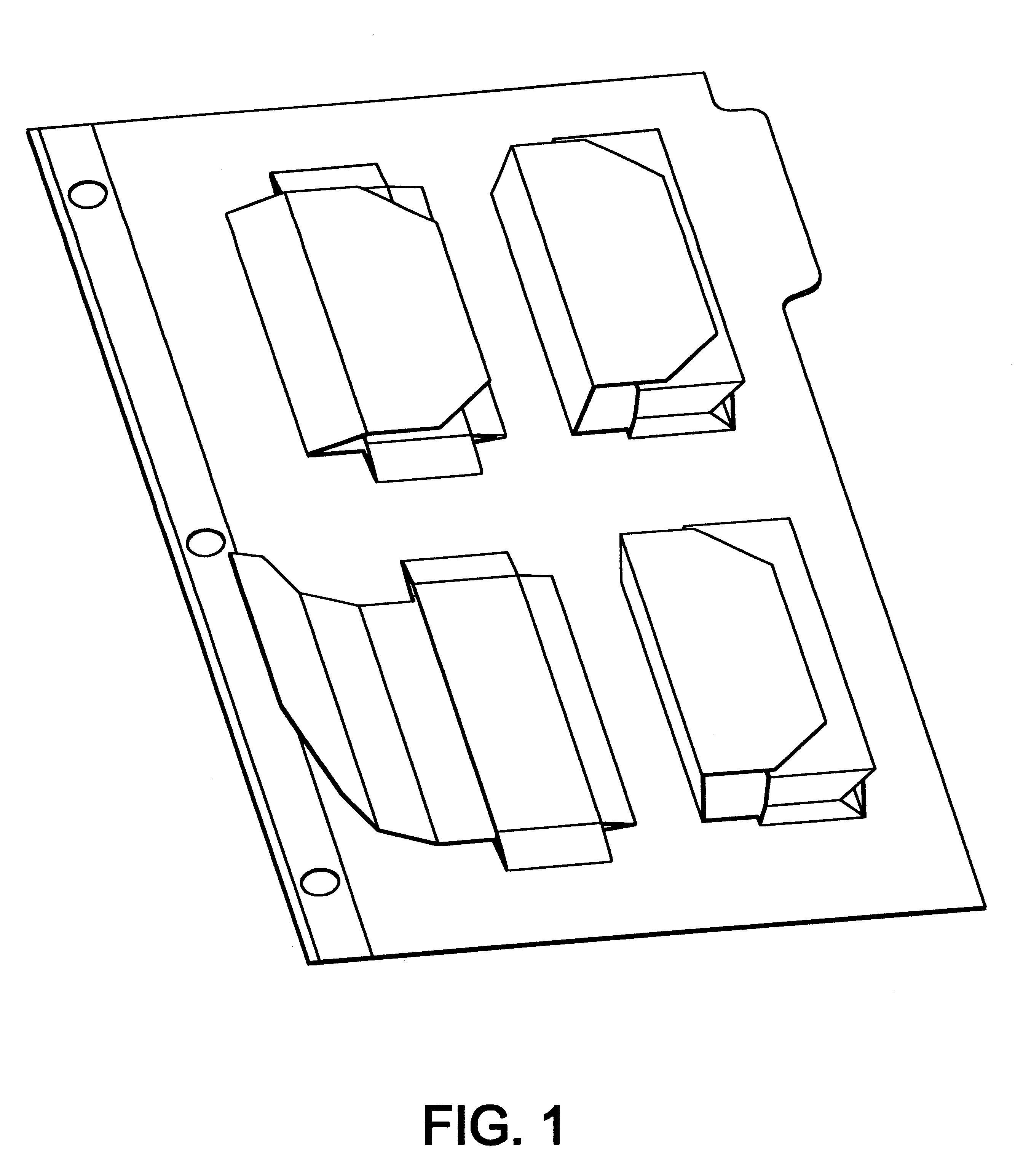 Organizing and storage system for cards