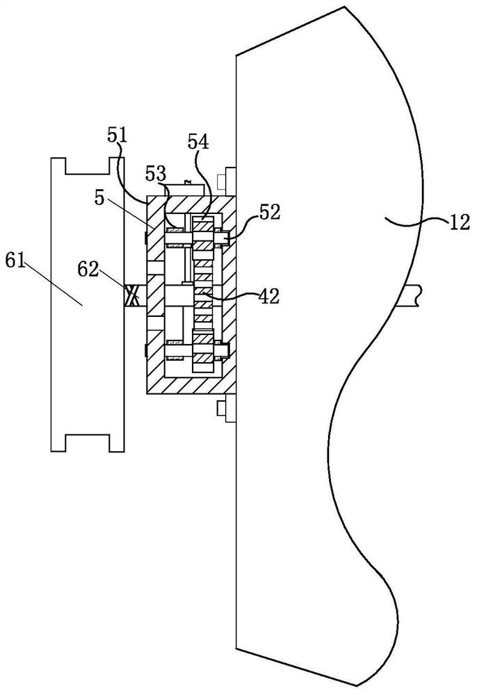 A motor and its motor shaft