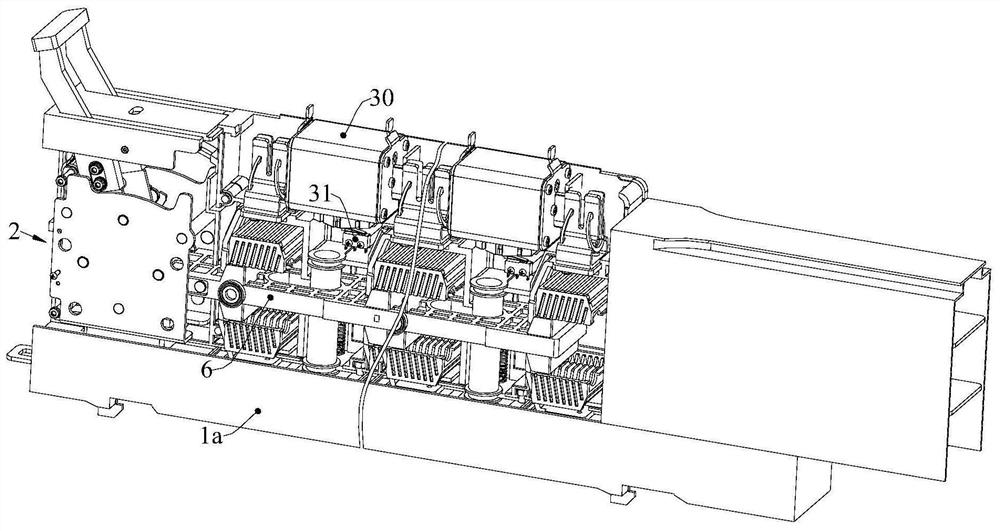 Energy storage operating mechanism of load circuit breaker and load circuit breaker