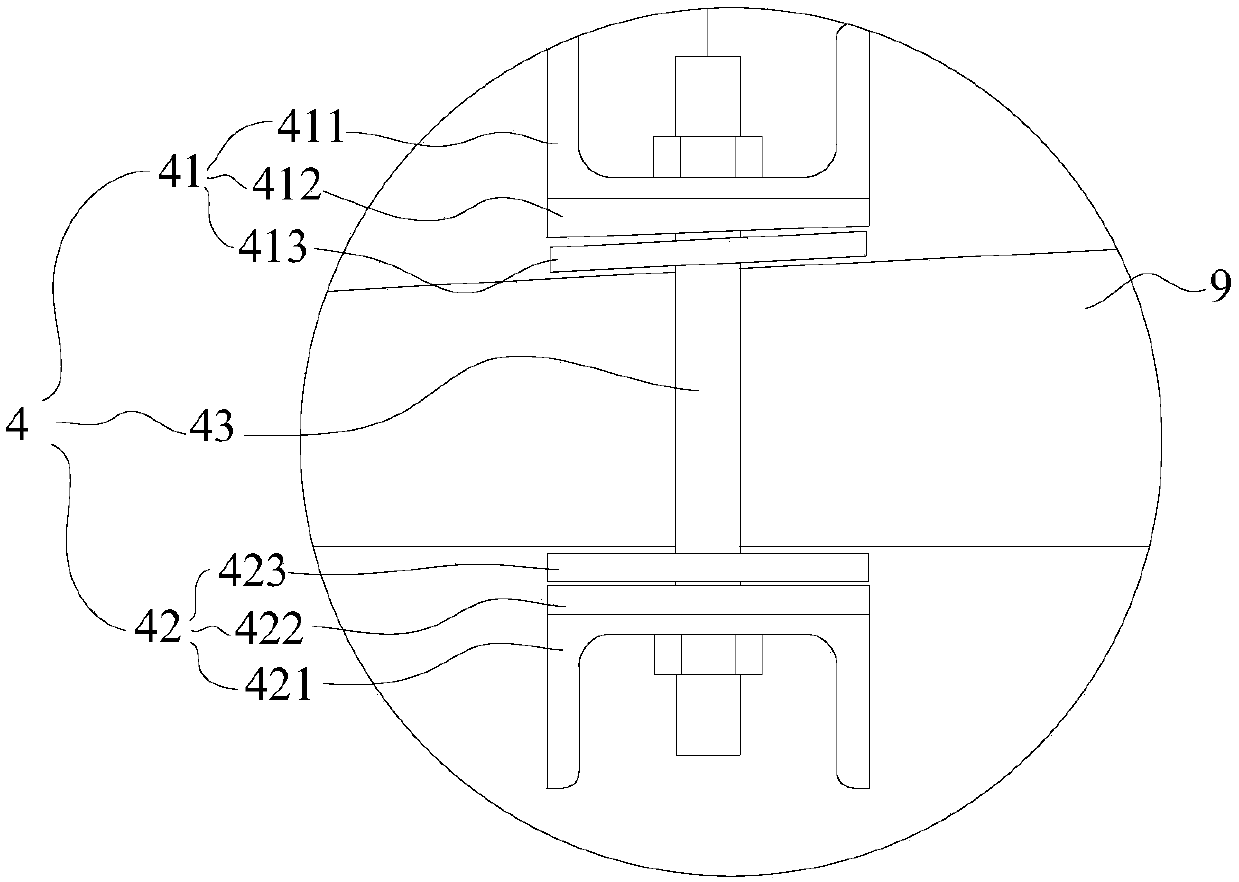 Servo loading device for large deformation wing static test