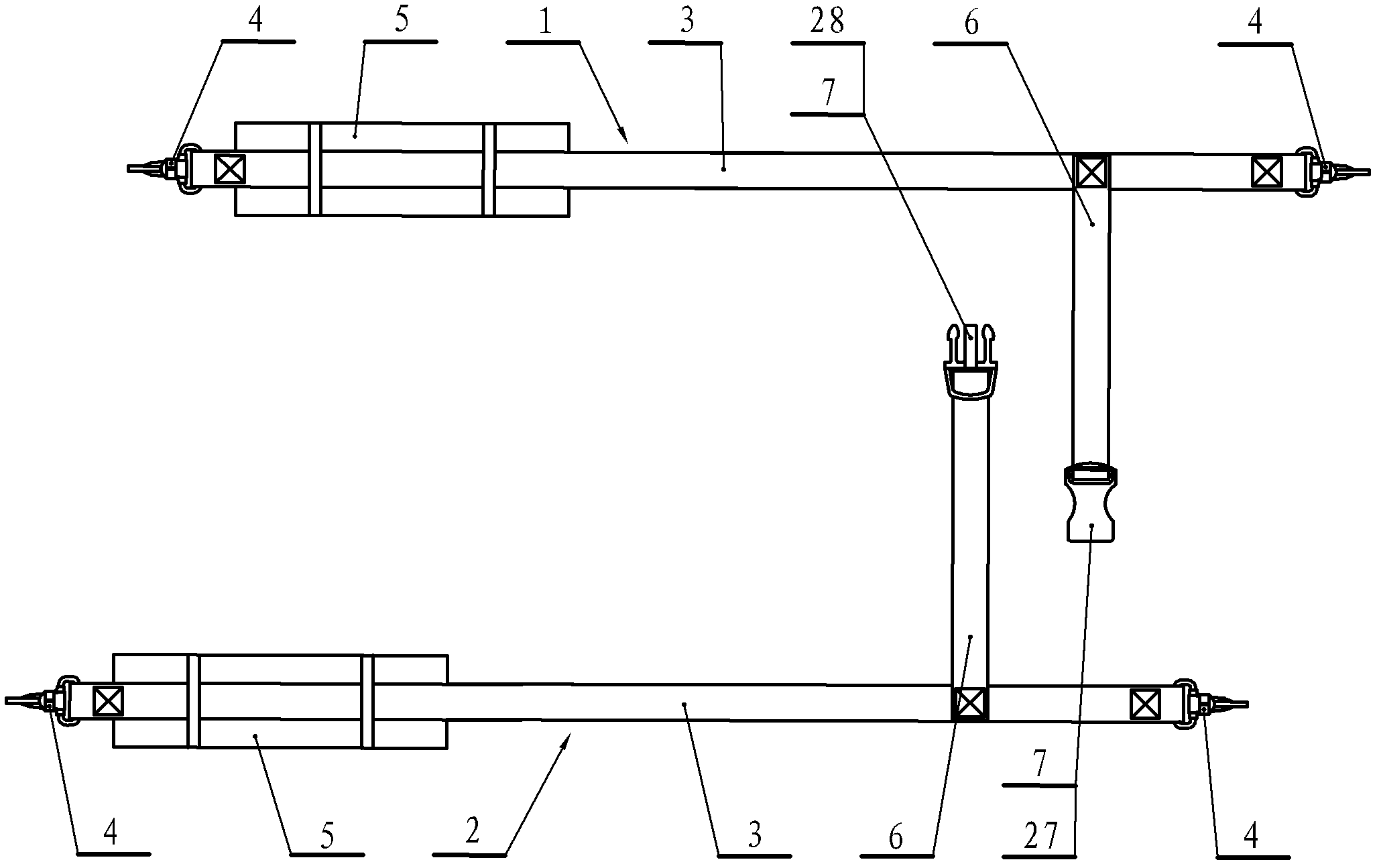 Multifunctional combined carrying system