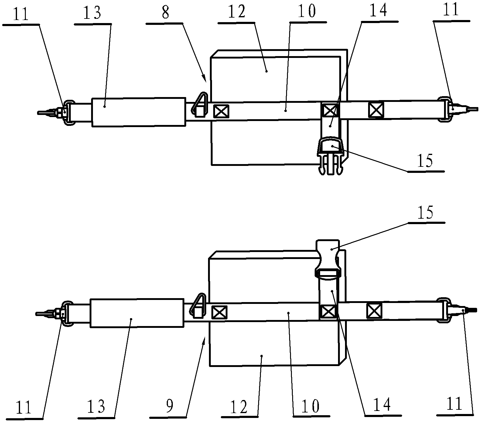 Multifunctional combined carrying system