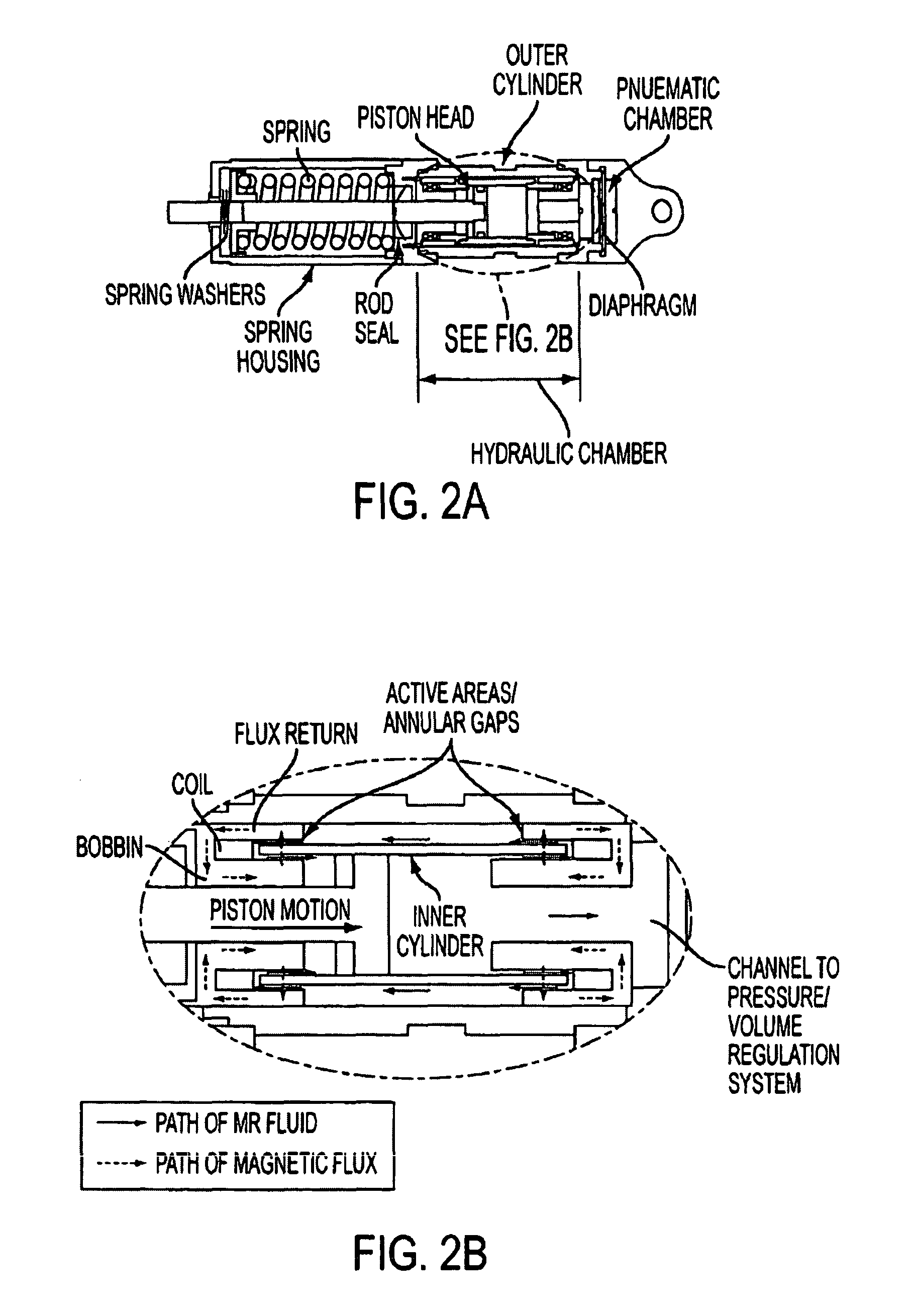 Adaptive energy absorption system for a vehicle seat