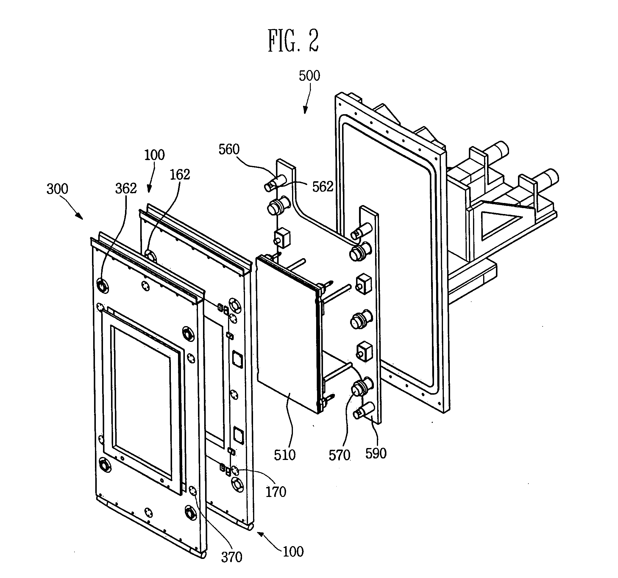 Alignment system, vertical tray transporting assembly, and deposition apparatus with the same