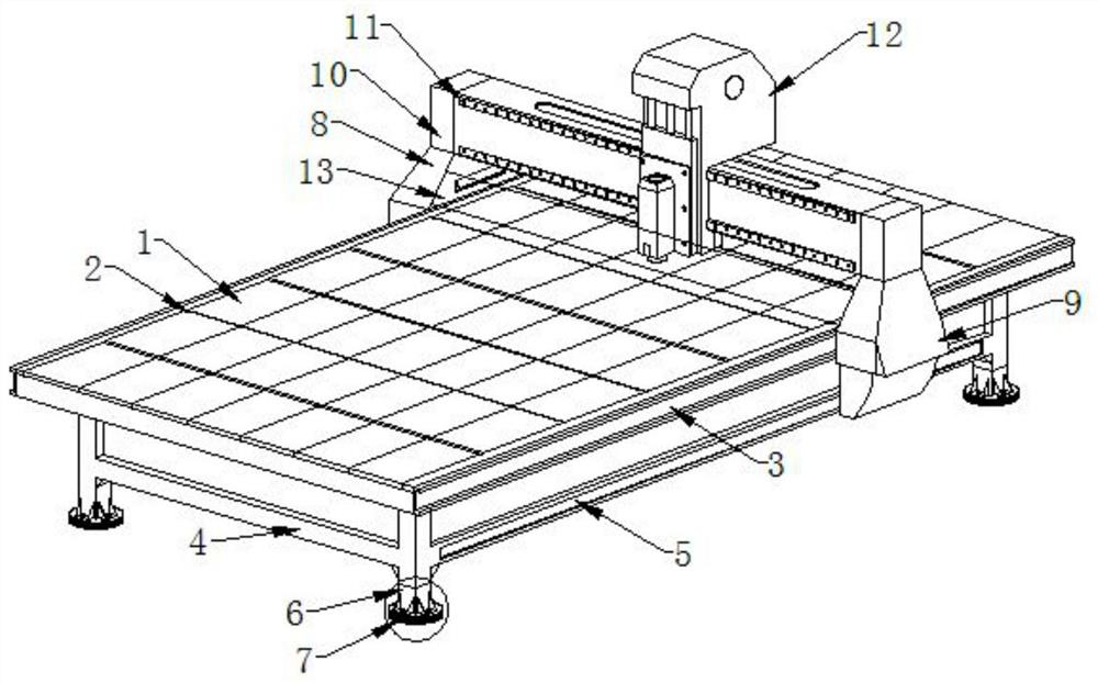 A kind of machining engraving equipment